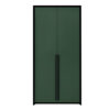 Dviejų durų žalia spinta Genua 105 su varstomomis durimis