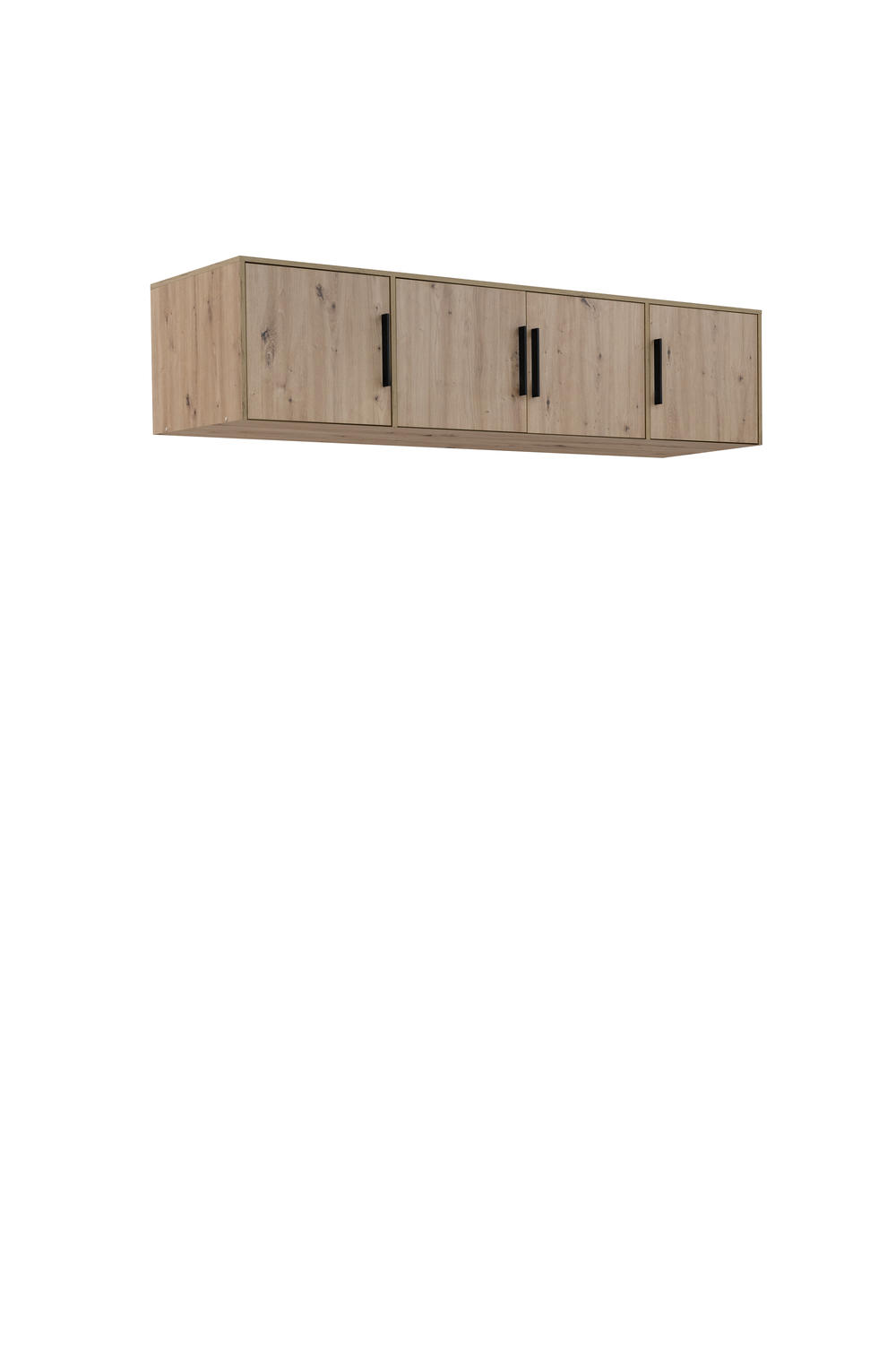 Spinta Kos D4 su antresole ir veidrodžiais, Artisan ąžuolas - Image 4