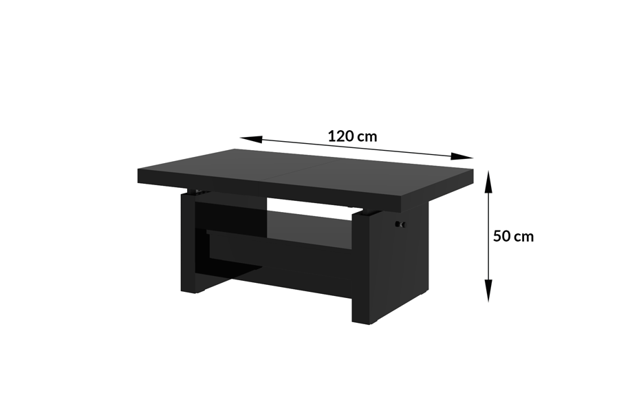 Žurnalinis staliukas Aversa transformuojamas