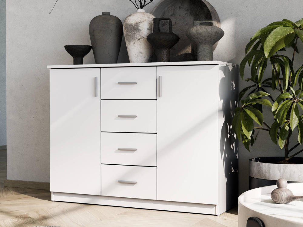 Balta komoda Meb 120